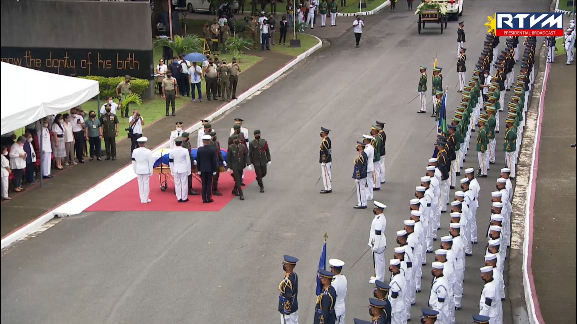 Dating Pangulong Fidel Ramos naihatid na sa huling hantungan