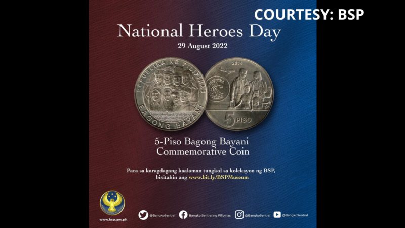 Commemorative Coin tampok ang mga OFW bilang bagong bayani, ibinahagi ng BSP