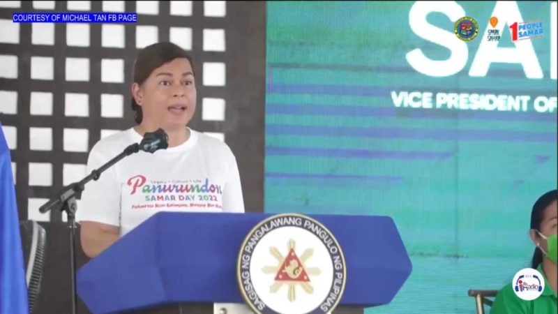 VP Sara nanawagan sa mga Samarnon na huwag suportahan ang NPA; kauna-unahang Samar Province Curriculum Book pinasinayaan