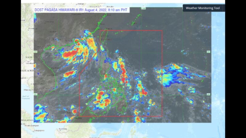 LPA binabantayan ng PAGASA sa Guiuan, Eastern Samar