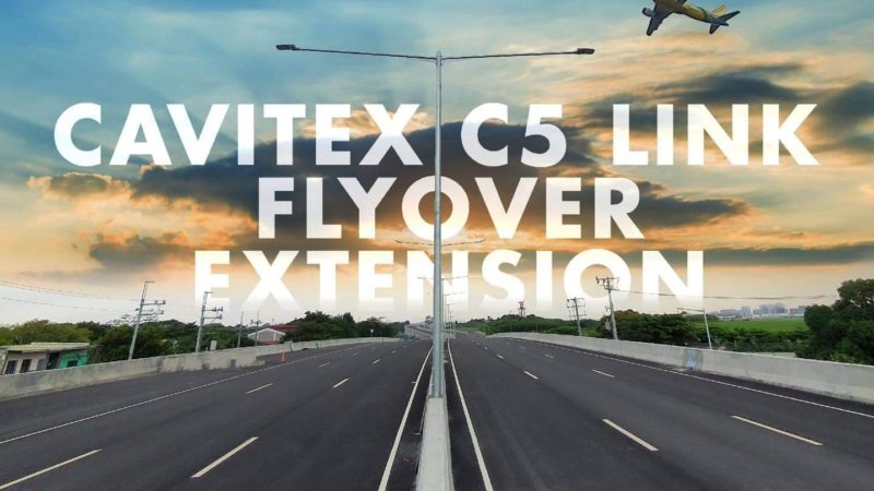 Cavitex C5 Link Flyover extension bukas na sa mga motorista