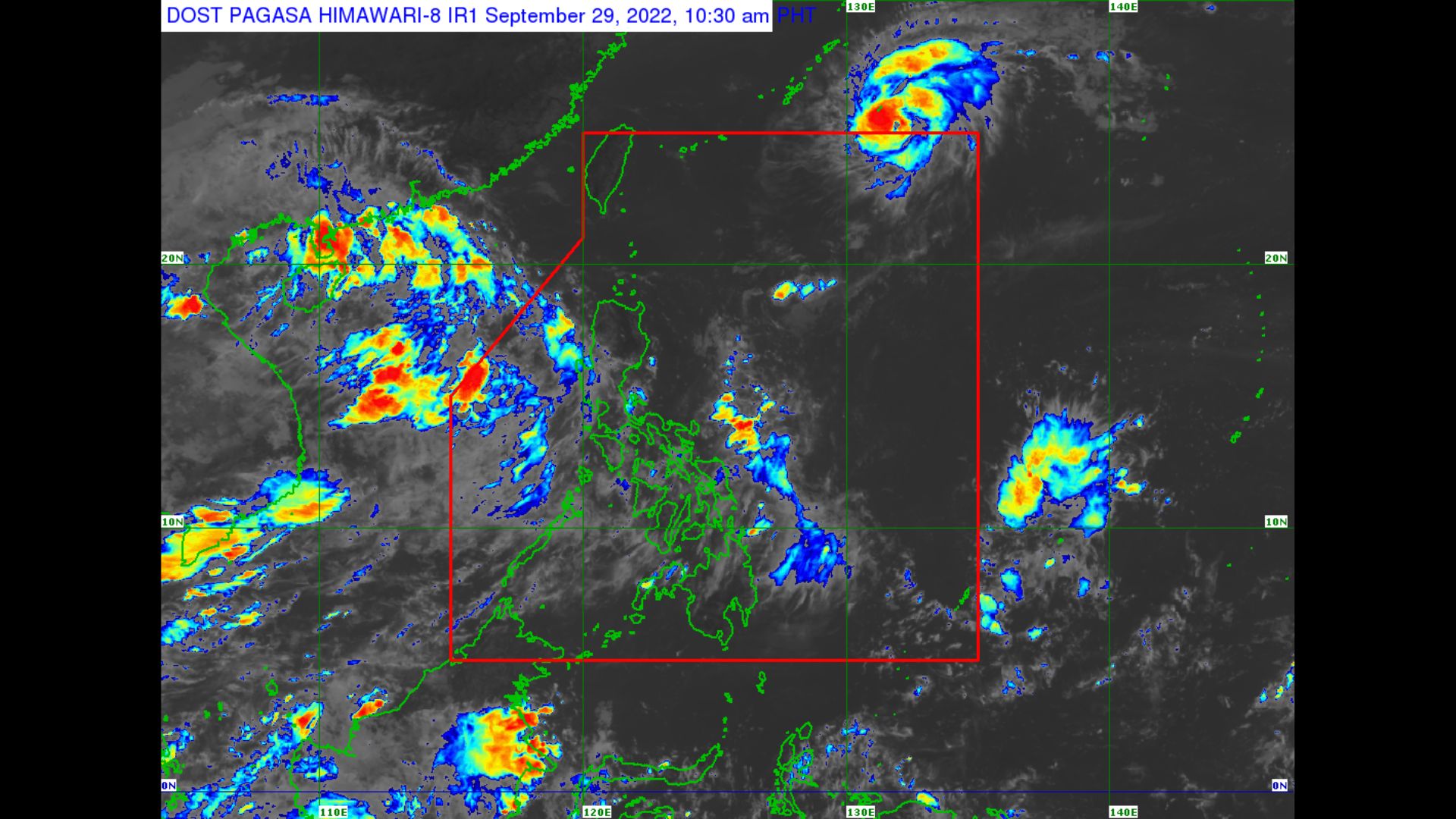 Bagyong Luis nakalabas na ng bansa; isa nang severe tropical storm ayon sa PAGASA