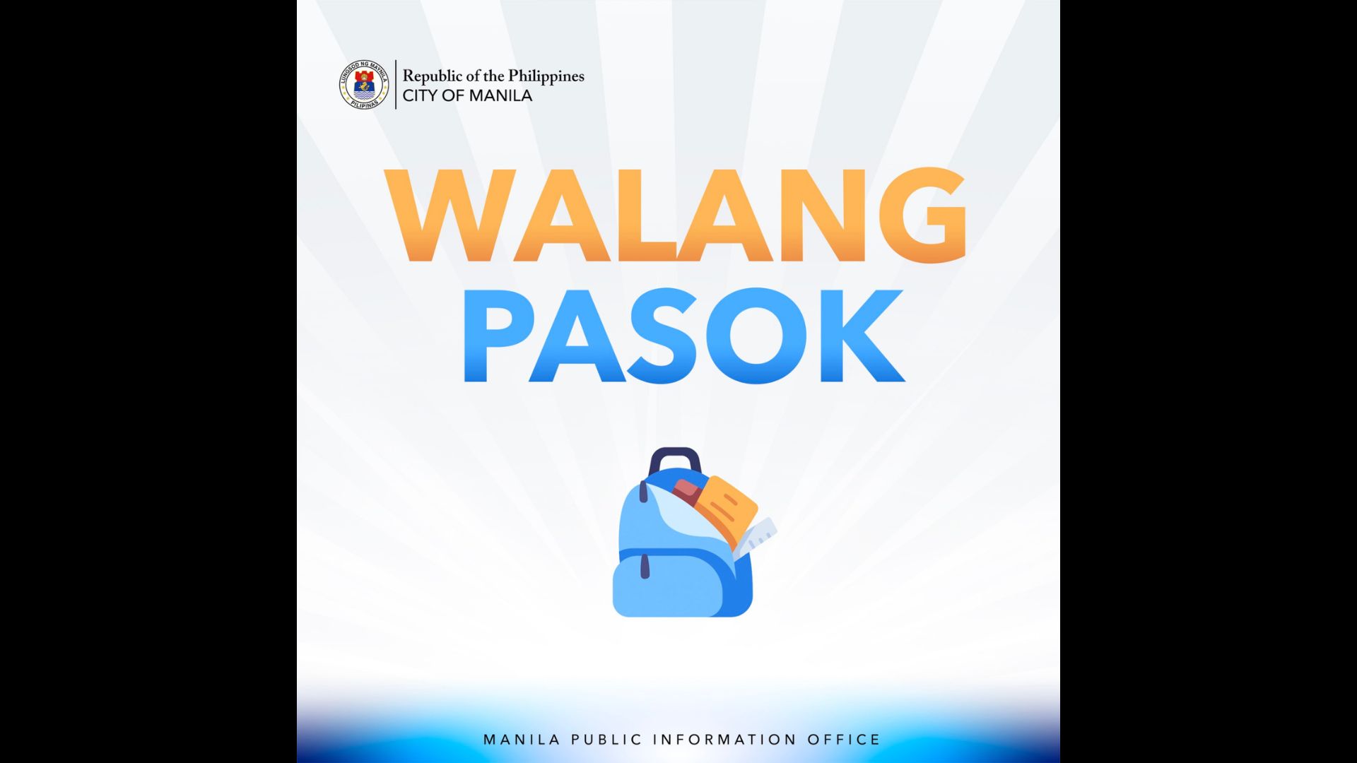 LGUs sa Metro Manila nagsuspinde ng klase dahil sa itinaas na heavy rainfall warning ng PAGASA