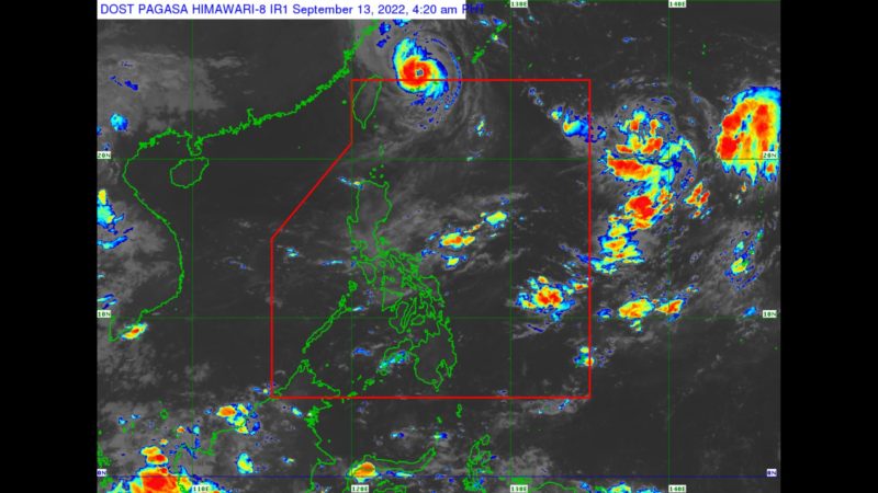 Typhoon Inday nakalabas na ng bansa