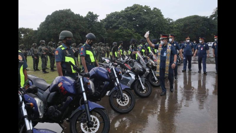 Karagdagang tactical motorcycle riders ipakakalat ng NCRPO sa Metro Manila