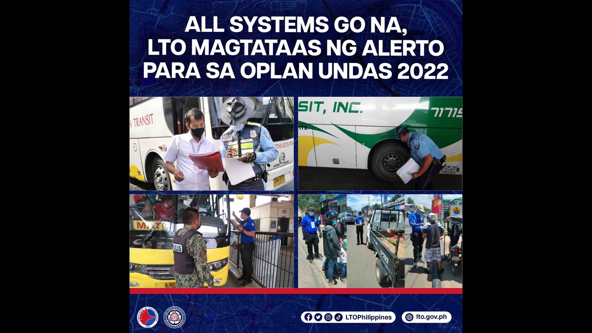 Heightened alert ipatutupad sa mga tanggapan ng LTO simula sa Oct. 27 para sa Undas 2022