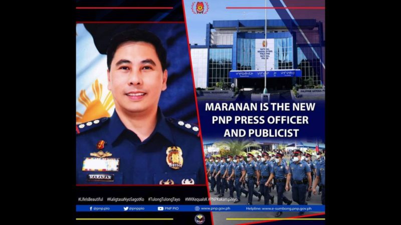 Philippine National Police may bagong PIO chief