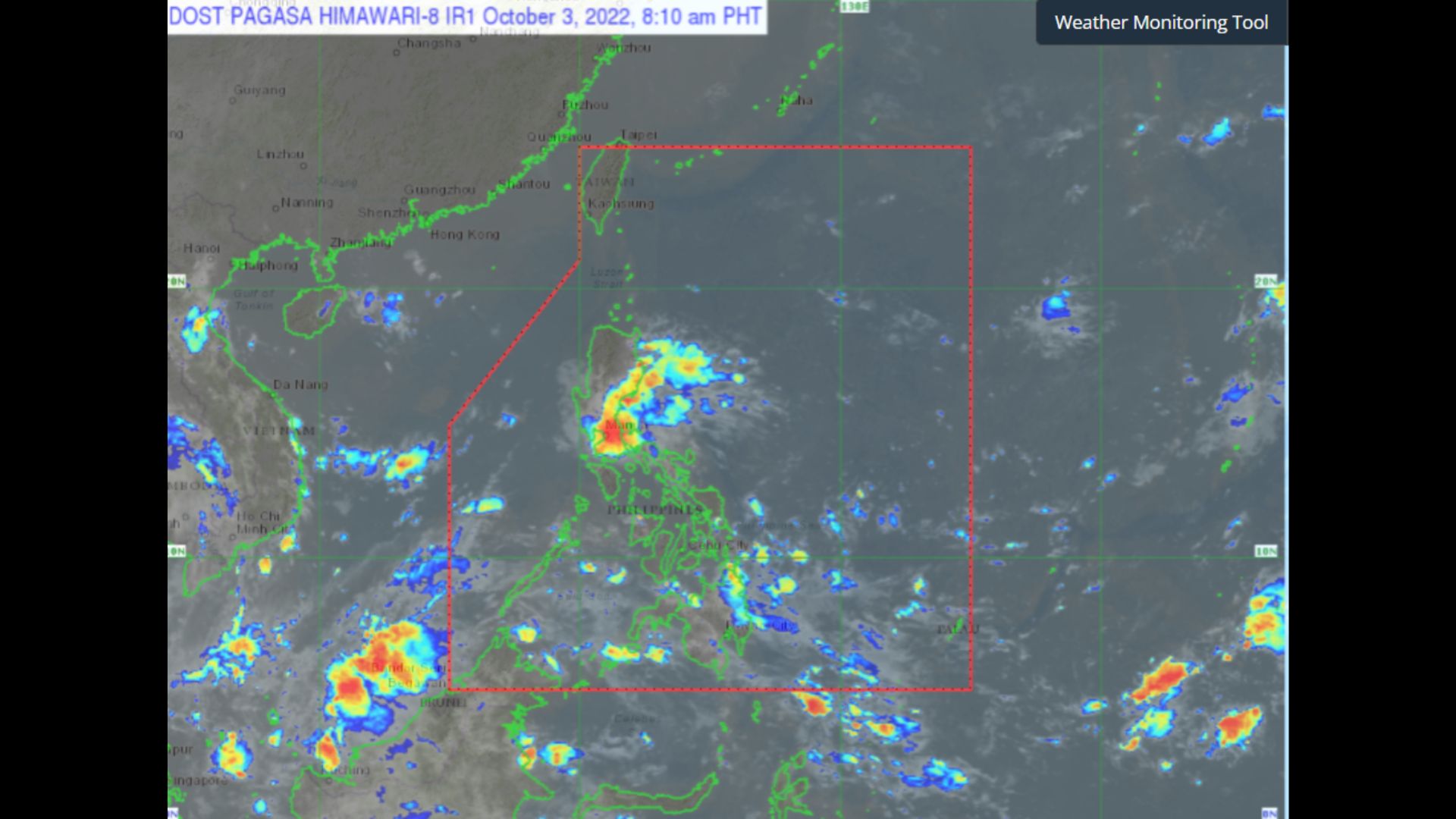 Metro Manila, mga kalapit na lalawigan uulanin ngayong araw