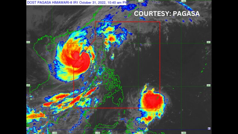 Bagyong Paeng muling lumakas; signal number 1 nakataas pa rin sa maraming lugar sa Luzon