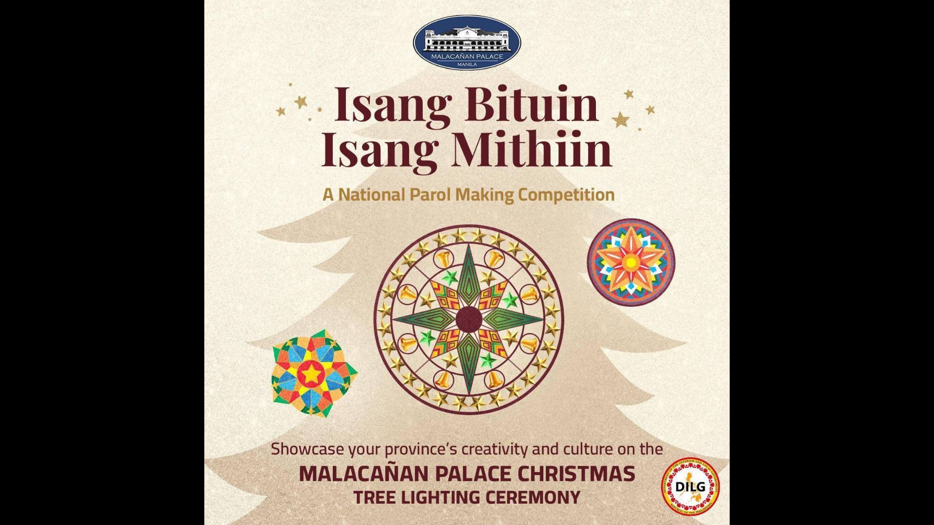 Nationwide Parol-Making Contest inilunsad ng Office of the President