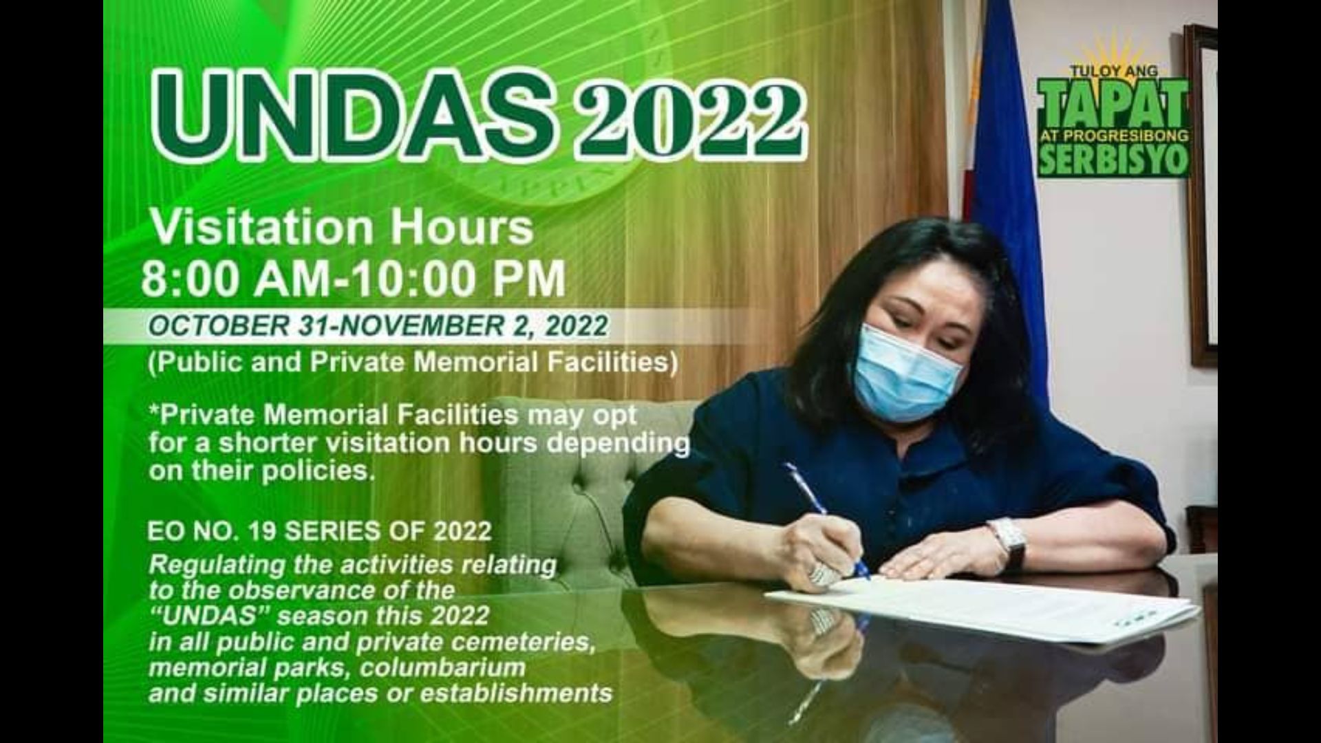 Undas 2022 Eo Sa Las Piñas Nilagdaan Ni Mayor Aguilar News Flash 4697