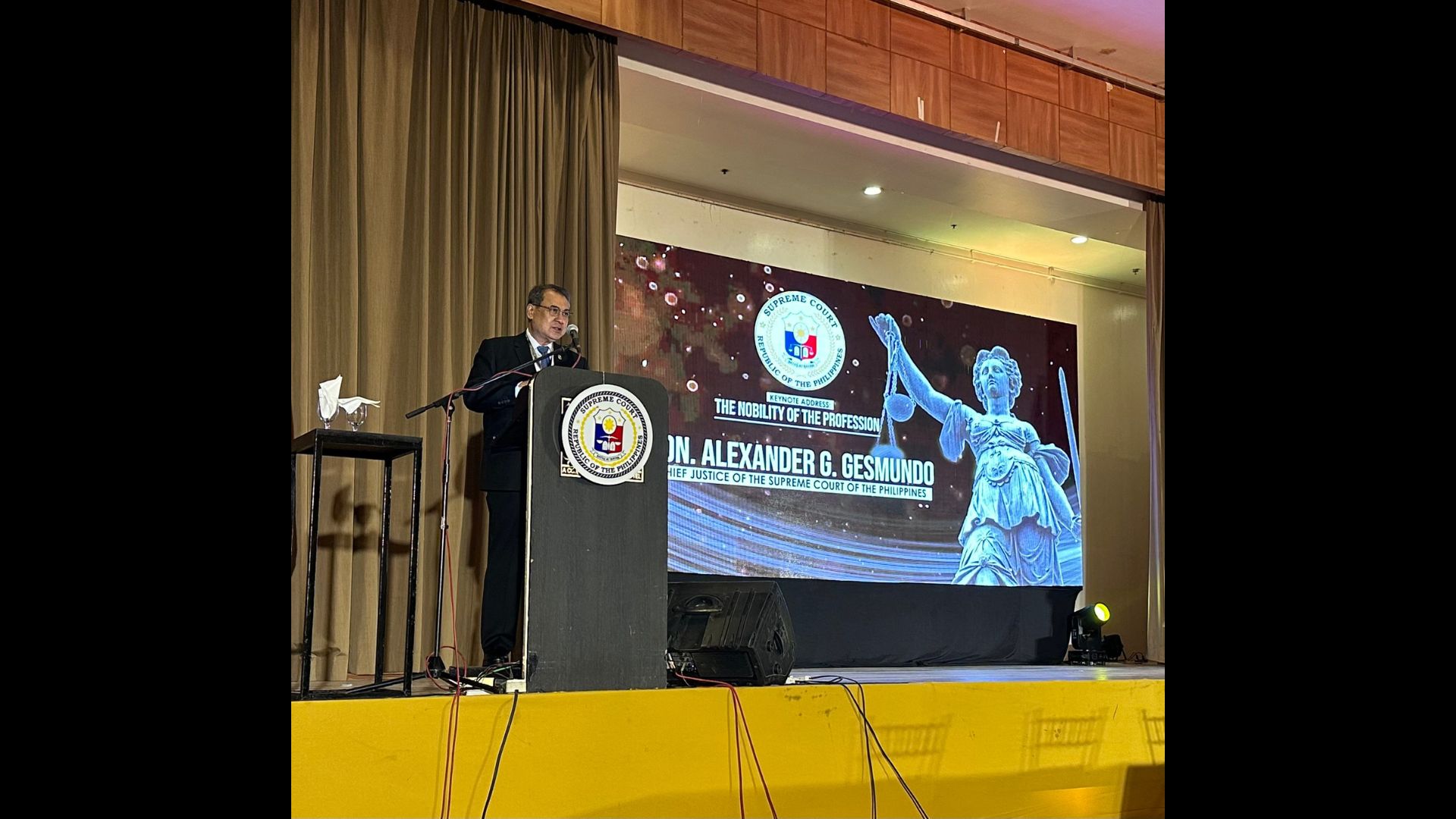 CJ Gesmundo pinangunahan ang idinaos na National Summit on Access to Justice sa Bacolod City