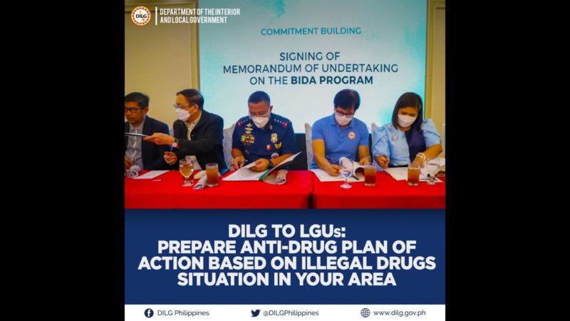LGUs pinaglalatag ng anti-drug plan of action ng DILG