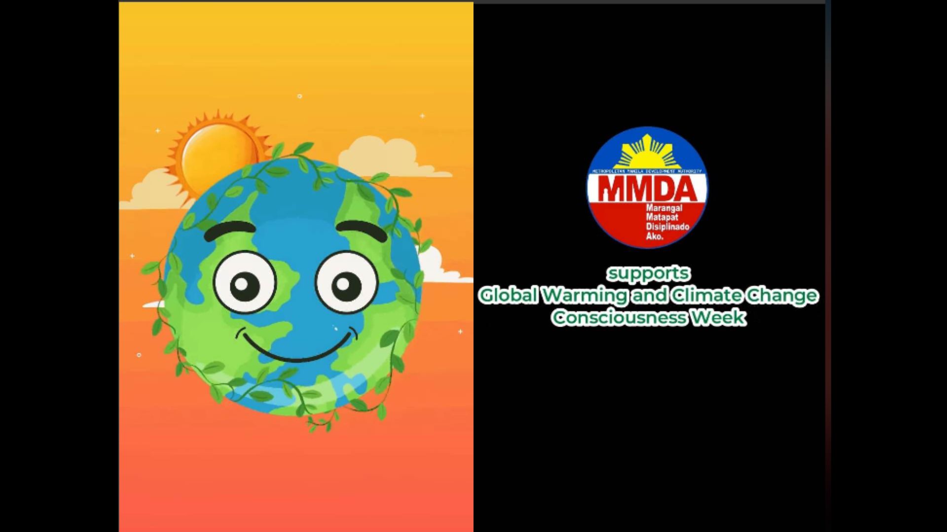 MMDA kaisa sa Global Warming and Climate Change Consciousness Week