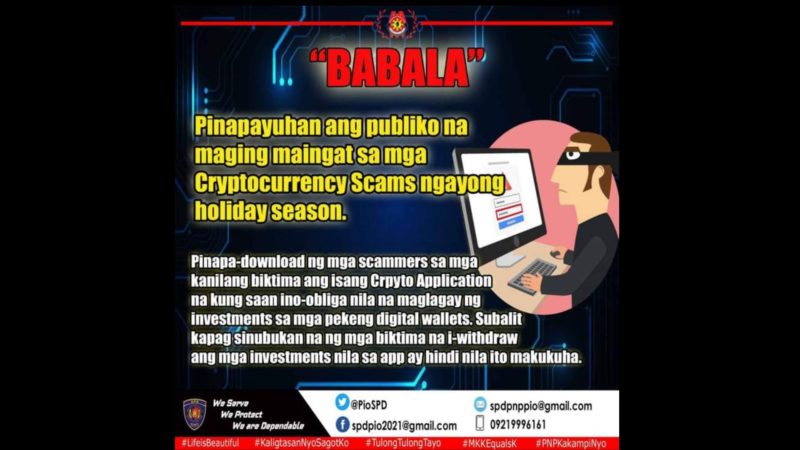 Publiko pinag-iingat sa cryptocurrency scams ngayong holiday season