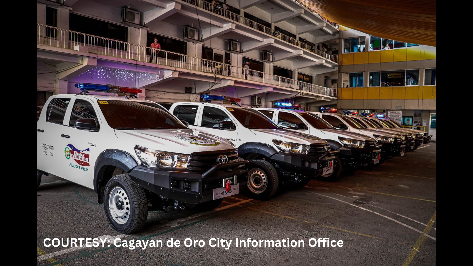 Liblib na mga barangay sa Cagayan De Oro City pinagkalooban ng bagong service vehicles