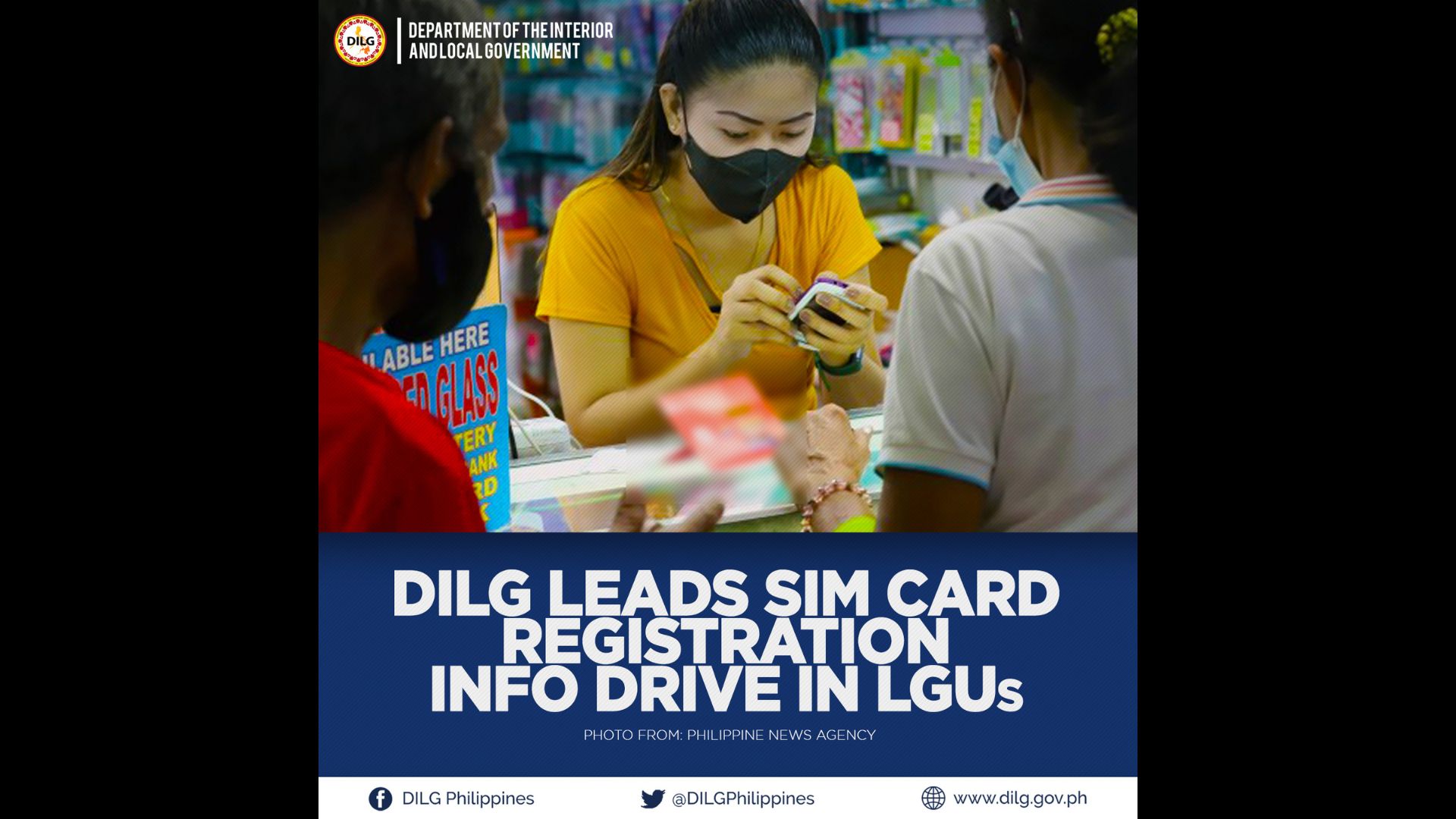 LGUs pinagsasagawa ng information drive kaugnay sa SIM card registration
