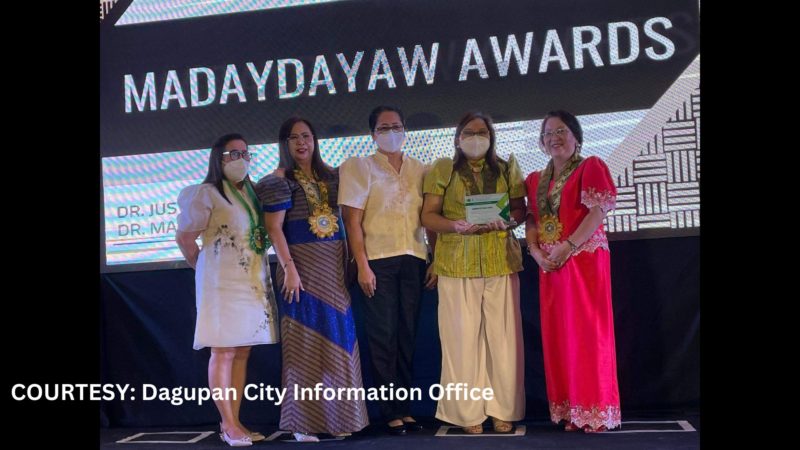 Dagupan City tumanggap ng mga parangal mula sa DOH dahil sa maayos na pagpapatupad ng programang pangkalusugan