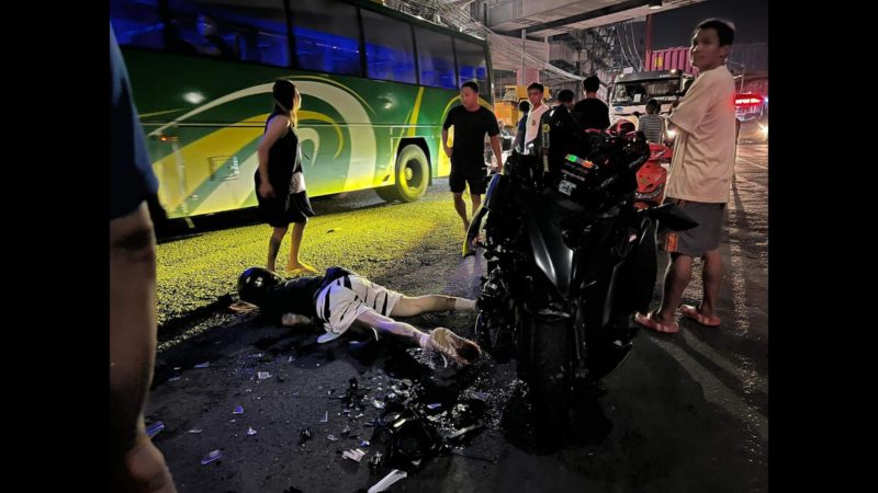 Rider patay ng mabundol ng truck sa Pasay