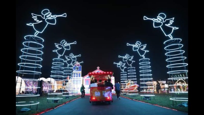 Pinakamalaking lights park sa bansa binuksan sa Taguig