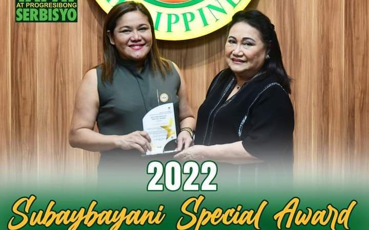 Las Piñas City nasungkit ang 2022 SubayBAYANI Special Award 