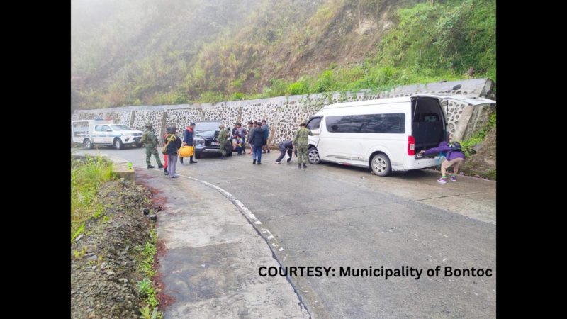 6 sugatan sa aksidente sa Bontoc, Mt. Province