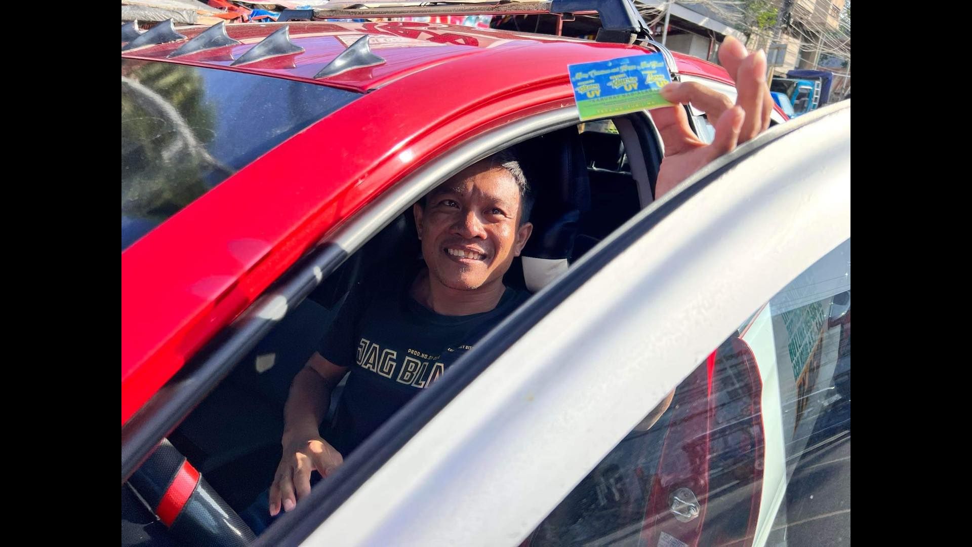 500 taxi driver sa Cagayan De Oro City tumanggap ng P1,000 gasoline coupons