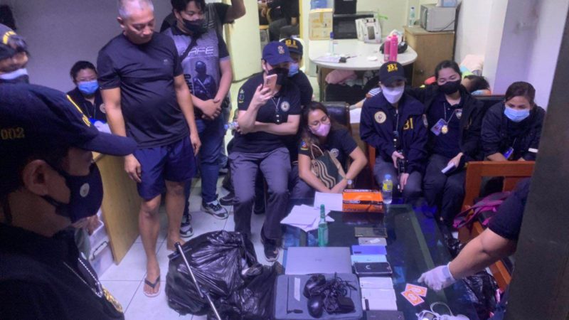 Mga kontrabando nakumpiska sa Immigration Detention Facility sa Camp Bagong Diwa