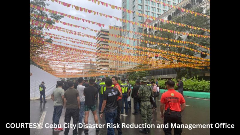 Bomb simulation exercise idinaos sa Cebu City bilang paghahanda sa Sinulog 2023