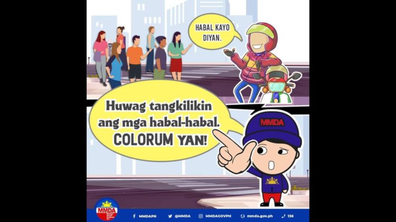 MMDA umapela sa mga commuter na huwag tangkilikin ang mga habal-habal