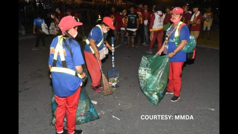 MMDA nakiisa sa selebrasyon ng Pista ng Itim na Nazareno