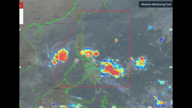 Dalawang LPA binabantayan ng PAGASA sa loob ng bansa