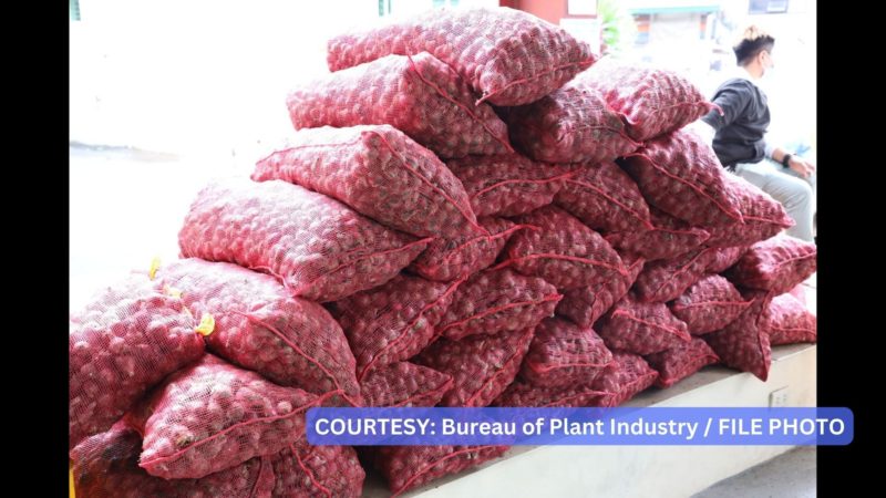 Hoarding sibuyas at iba pang agri products ipinatuturing na economic sabotage