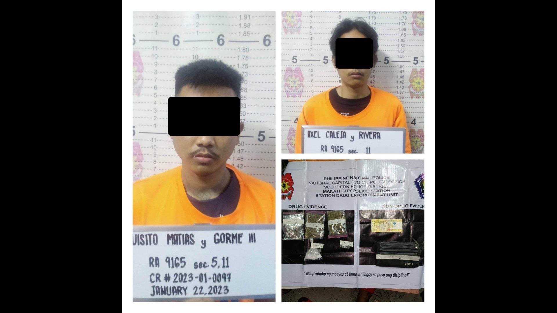 2 arestado sa P345K na halaga ng ‘shabu’ sa Makati City