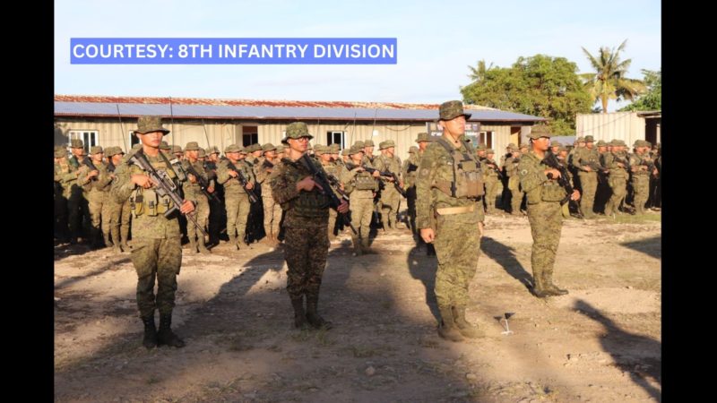 Dalawa pang batalyon ng mga sundalo idinagdag ng Philippine Army sa Eastern Visayas