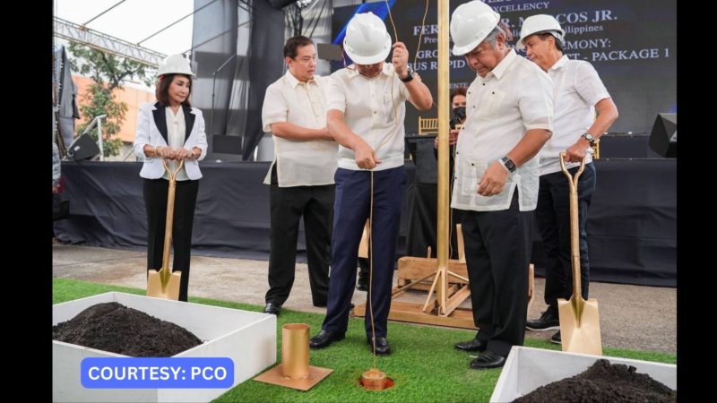 Cebu Bus Rapid Transit Project – Package 1 pinasinayaan ni Pangulong Marcos