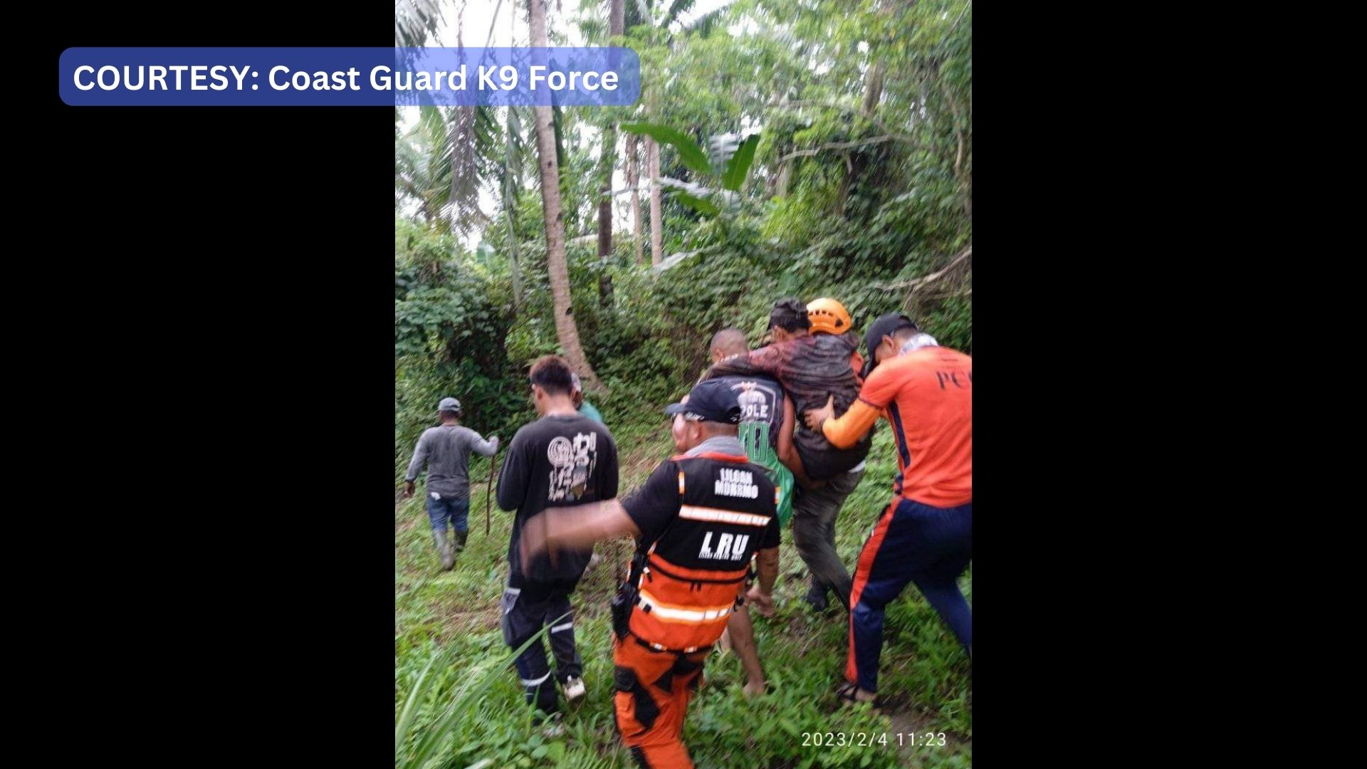 58-anyos na dalawang araw nang nawawala natagpuan sa bulubundukin ng Southern Leyte