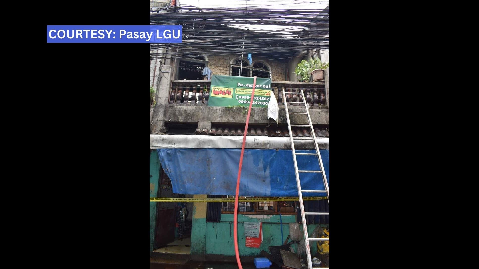 Mag-iina patay sa sunog sa Pasay City