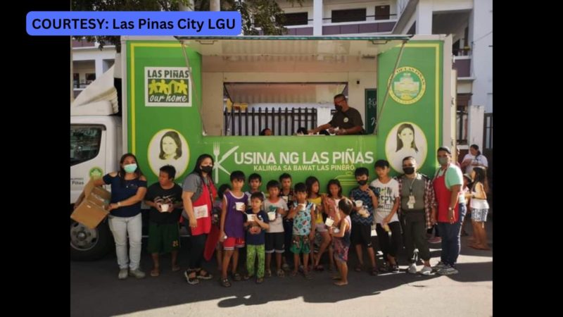 Feeding program para sa mga bata isinagawa sa Las Piñas City