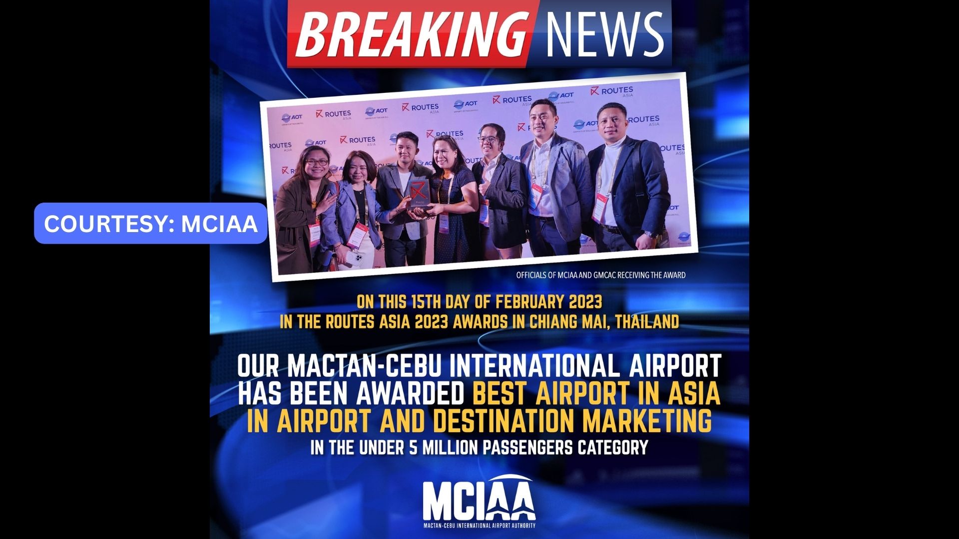 Mactan-Cebu International Airport kinilala bilang Asia’s Best Airport