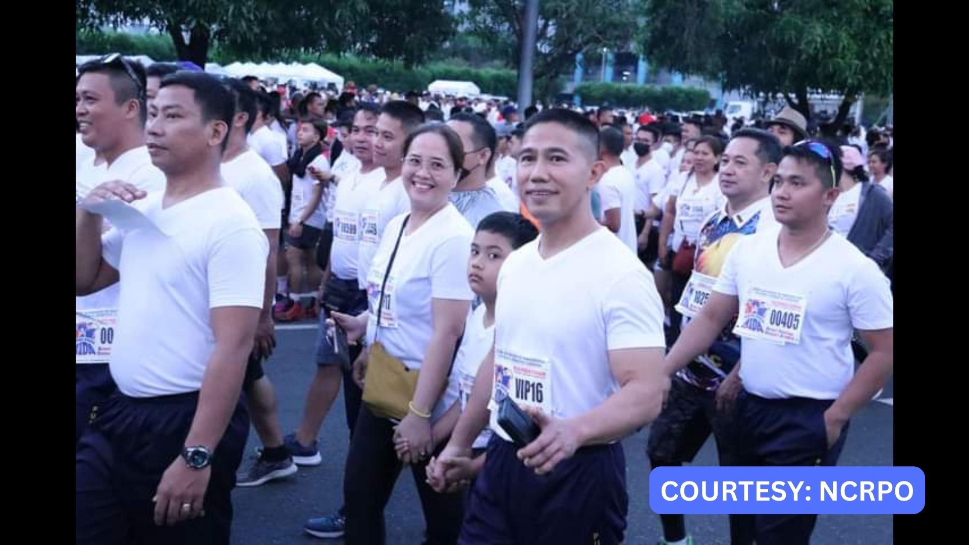 Mahigit 5,000 NCRPO personnel lumahok sa “BIDA” Fun Run, Serbisyong Caravan