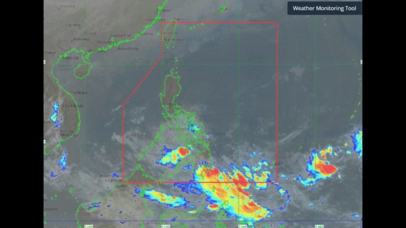 Trough ng LPA magpapaulan sa Visayas at Mindanao