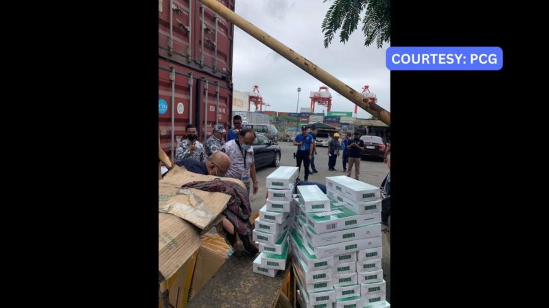 P1M na halaga ng smuggled na sigarilyo nakumpiska sa Cebu City