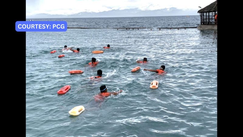 Coast Guard personnel sa Southern Mindanao sumailalim sa pagsasanay bilang paghahanda sa Semana Santa