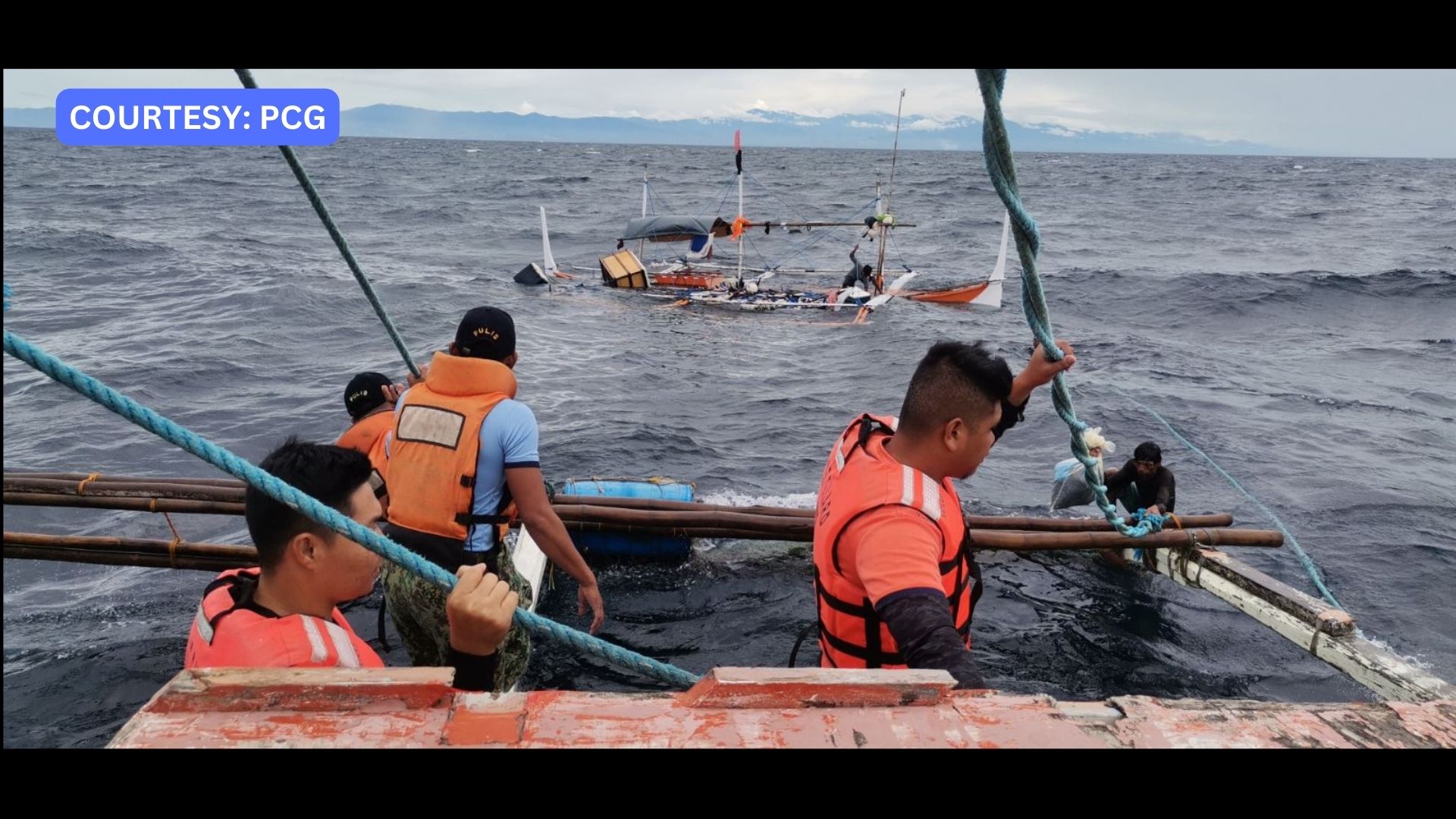 Limang mangingisda nailigtas sa  Bansud, Oriental Mindoro