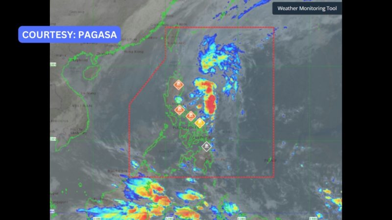 LPA, Shear Line magpapaulan sa bahagi ng Luzon at Visayas