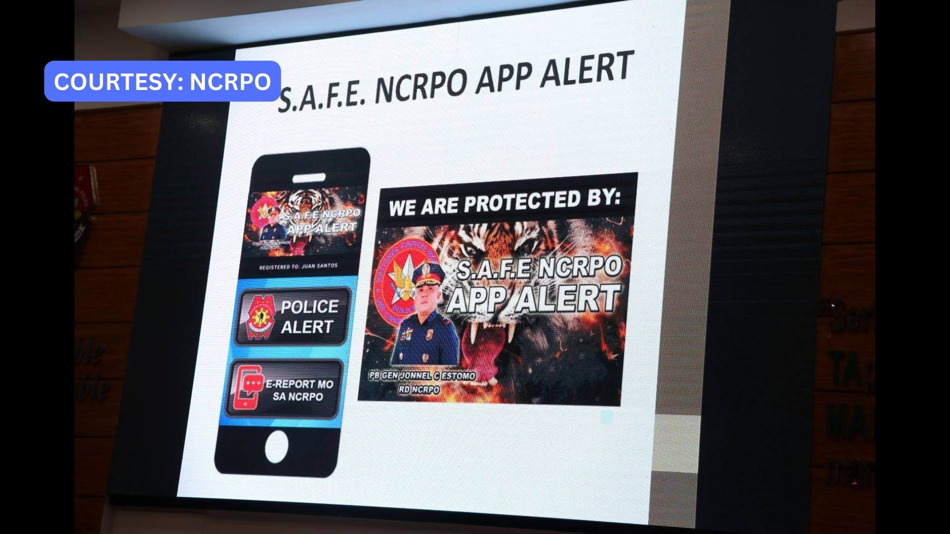 S.A.F.E. NCRPO App Alert 24/7 na ang operasyon