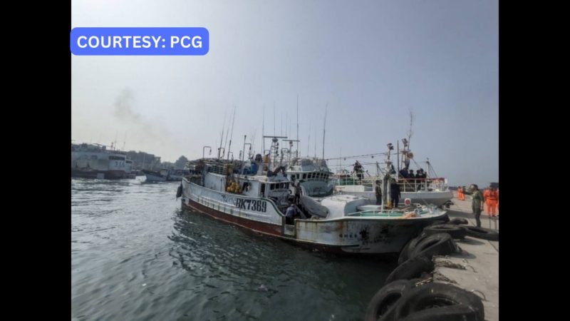 Coast Guard tumulong sa paghahanap ng nawawalang Taiwanese-flagged fishing vessel