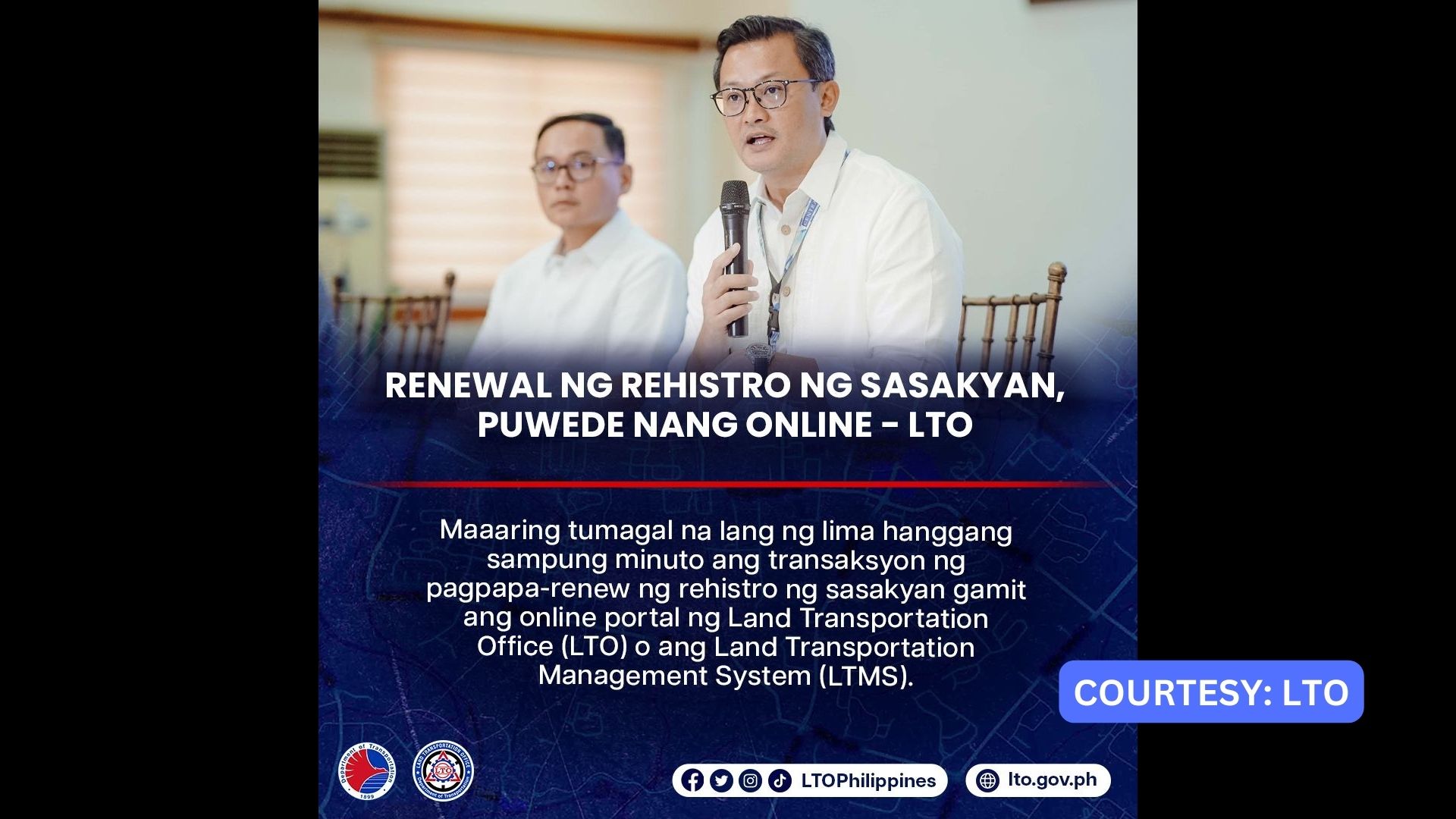 Renewal ng rehistro ng sasakyan, puwede nang gawin online