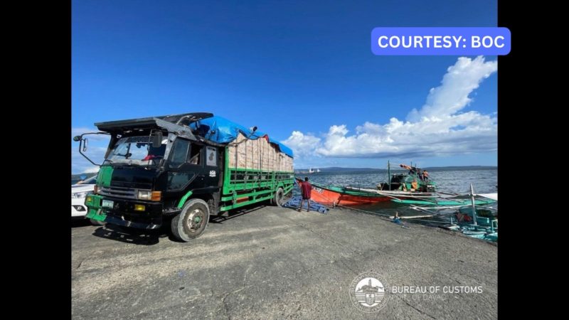 P19M na halaga ng smuggled na sigarilyo nakumpiska sa Davao Port